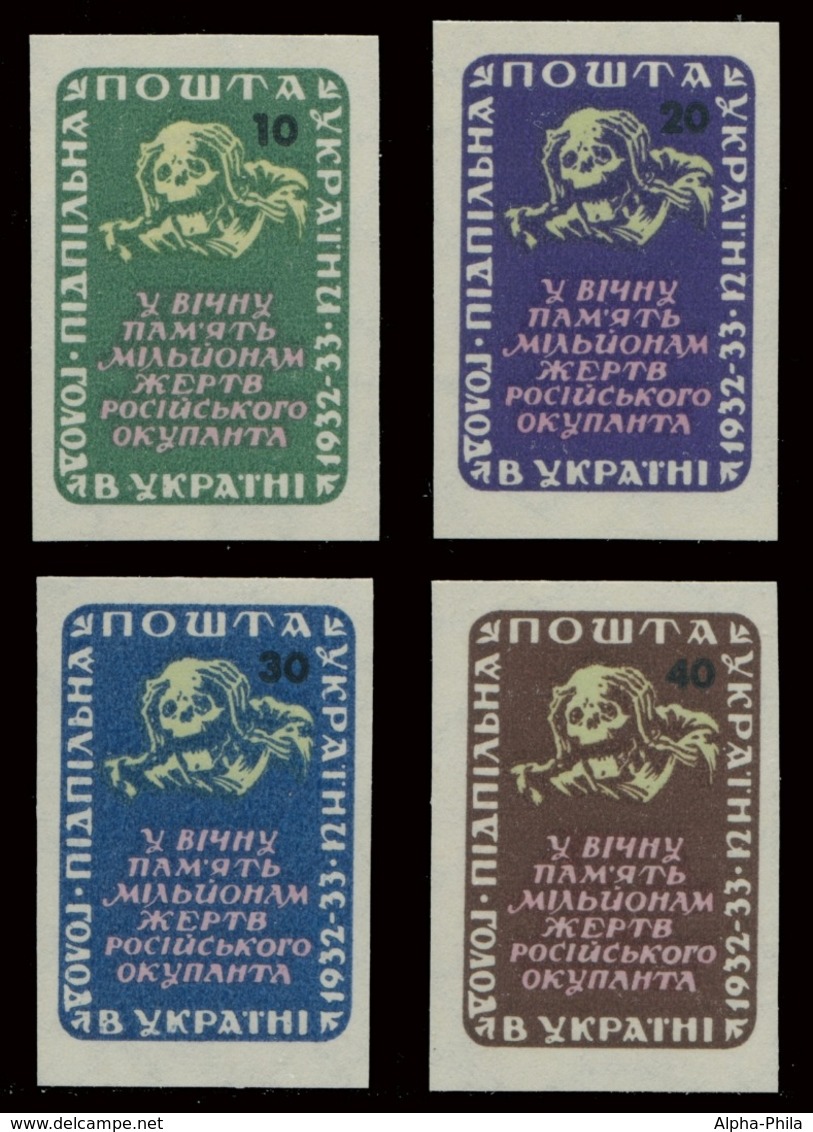 Ukraine Exile 1953 - PPU ( Underground Post) - Imp - Famine - MNH - Ukraine