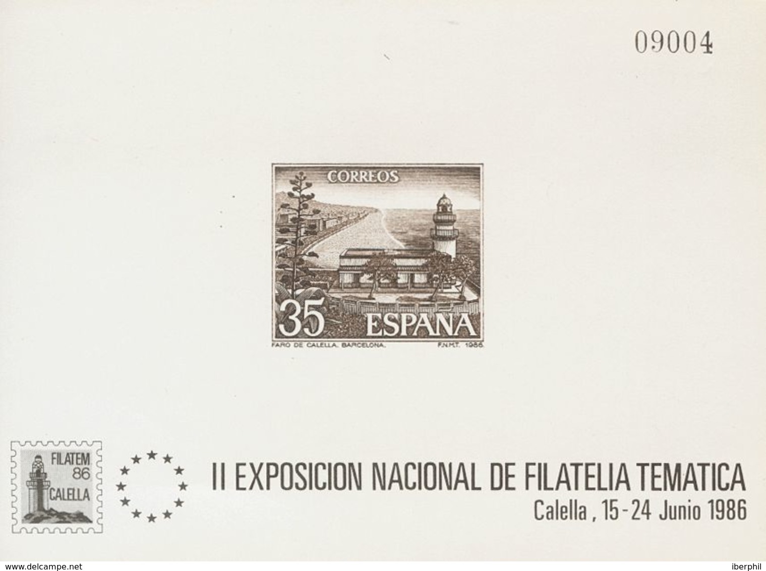 **9P. 1986. Prueba De Lujo. FILATEM 86. MAGNIFICA. Edifil 2019: 1.200 Euros - Other & Unclassified