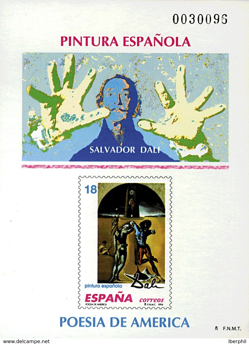 (*)32P. 1994. Prueba De Lujo. SALVADOR DALI. MAGNIFICA. Edifil 2018: 17 Euros - Other & Unclassified