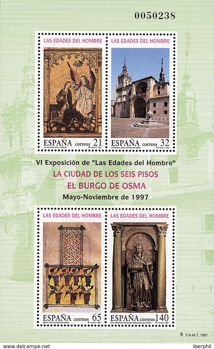 (*)63P. 1997. Prueba De Lujo. LAS EDADES DEL HOMBRE. MAGNIFICA. Edifil 2018: 12 Euros - Other & Unclassified