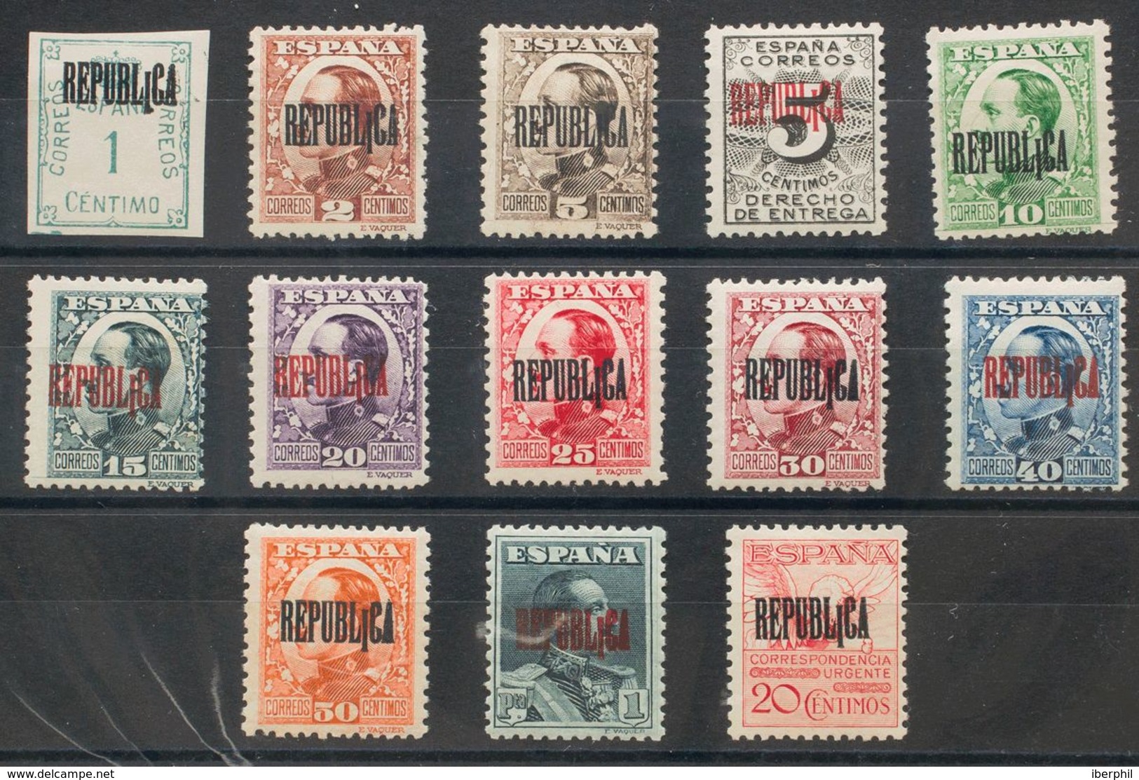 *5/17heb. 1931. Serie Completa. Variedad "I" INVERTIDA. MAGNIFICA. Edifil 2011: 115 Euros - Other & Unclassified