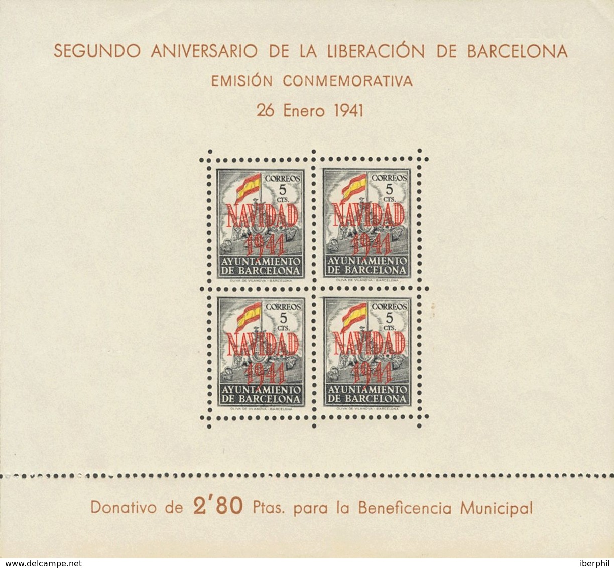 **31/32. 1941. Hojas Bloque. MAGNIFICAS. Edifil 2019: 80 Euros - Other & Unclassified