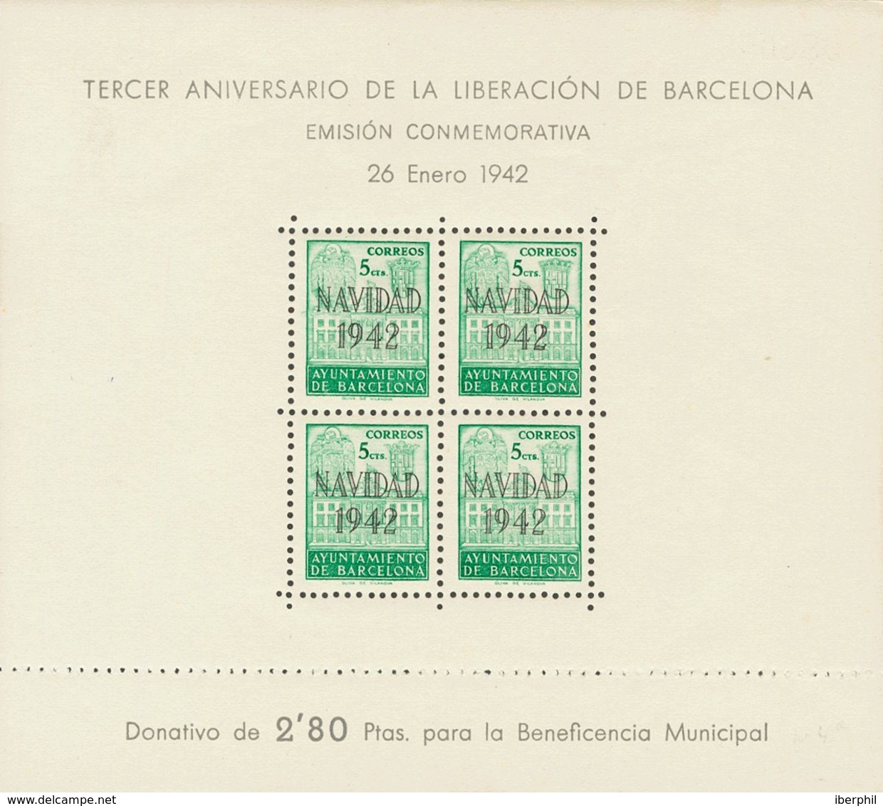 **40/41. 1942. Hojas Bloque. MAGNIFICAS. Edifil 2019: 145 Euros - Other & Unclassified