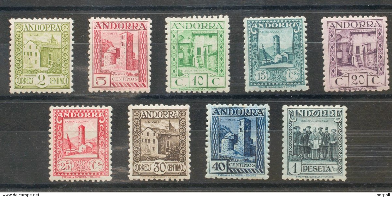 **15/24d. 1931. Serie Completa. Excelentes Centrajes. MAGNIFICA Y RARA EN ESTA EXCEPCIONAL CALIDAD. Edifil 2018: +420 Eu - Other & Unclassified