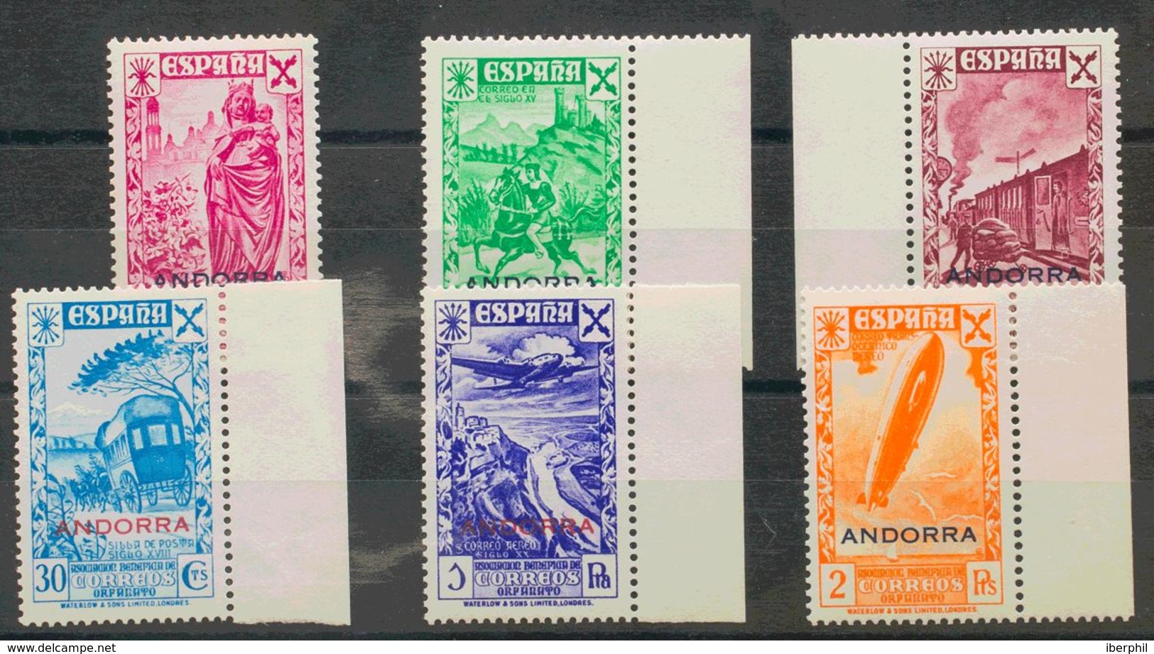 **7/12. 1938. Serie Completa. MAGNIFICA. Edifil 2018: 355 Euros - Andere & Zonder Classificatie