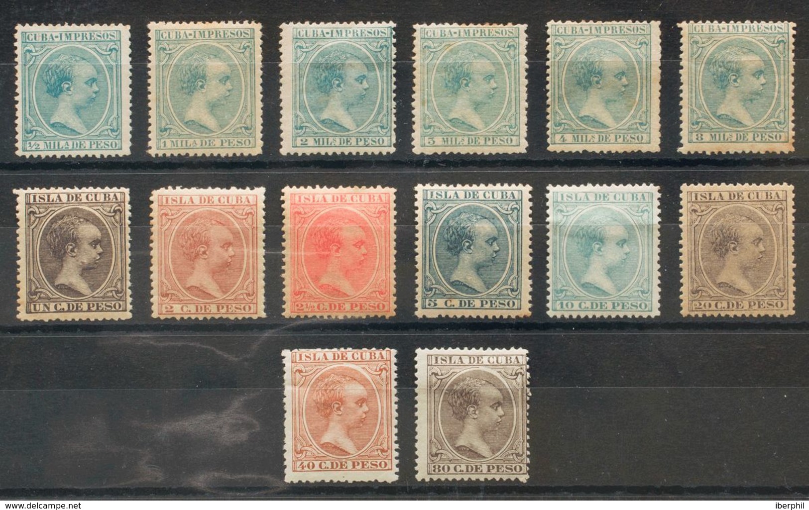 *140/53. 1896. Serie Completa (conservación Habitual). BONITA. Edifil 2019: 195 Euros - Other & Unclassified