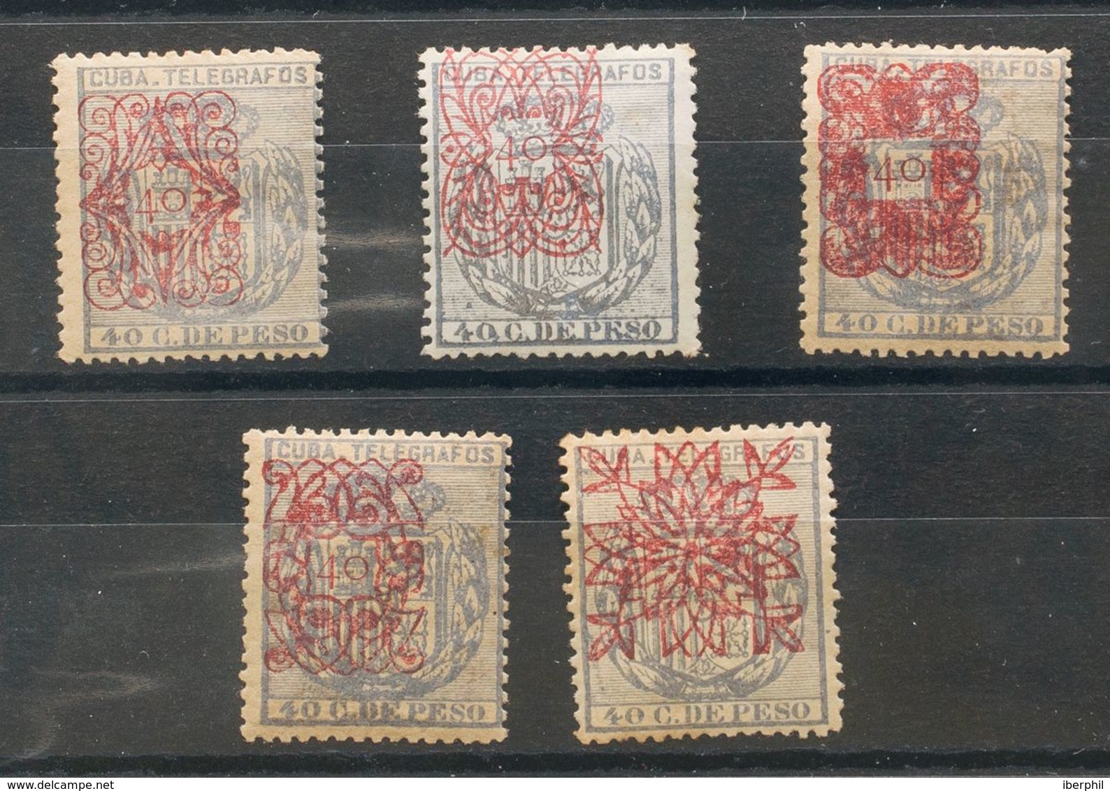 *58/62. 1883. Serie Completa (conservación Habitual). MAGNIFICA. Edifil 2019: 170 Euros - Other & Unclassified