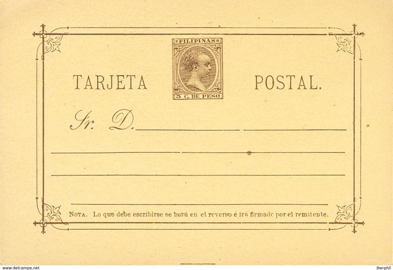 (*)EP10/11. 1896. 2 Ctvos Azul Y 3 Ctvos Castaño Sobre Tarjetas Enteros Postales. MAGNIFICAS. Edifil 2017: 117 Euros - Other & Unclassified