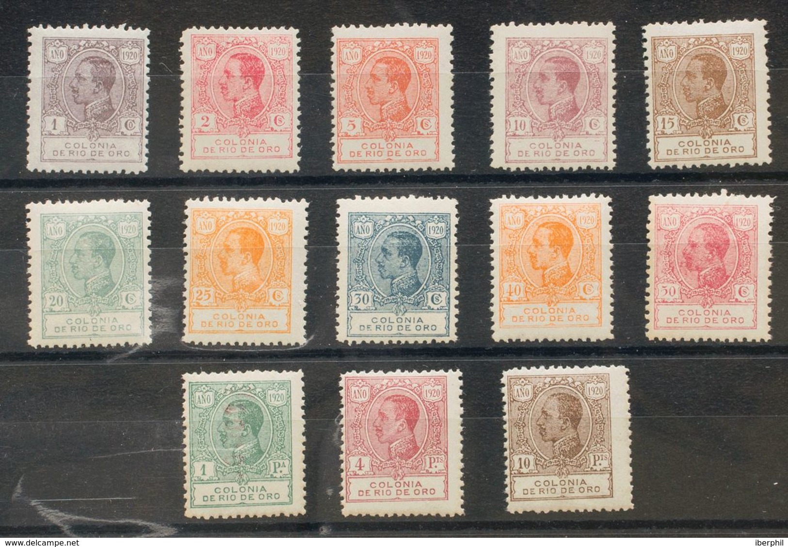 **117/29N. 1920. Serie Completa. NºA000.000. MAGNIFICA. Edifil 2013: 180 Euros - Andere & Zonder Classificatie