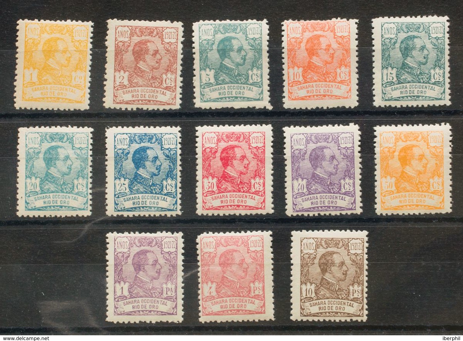 **130/42N. 1921. Serie Completa. NºA000.000. MAGNIFICA. Edifil 2013: 115 Euros - Other & Unclassified