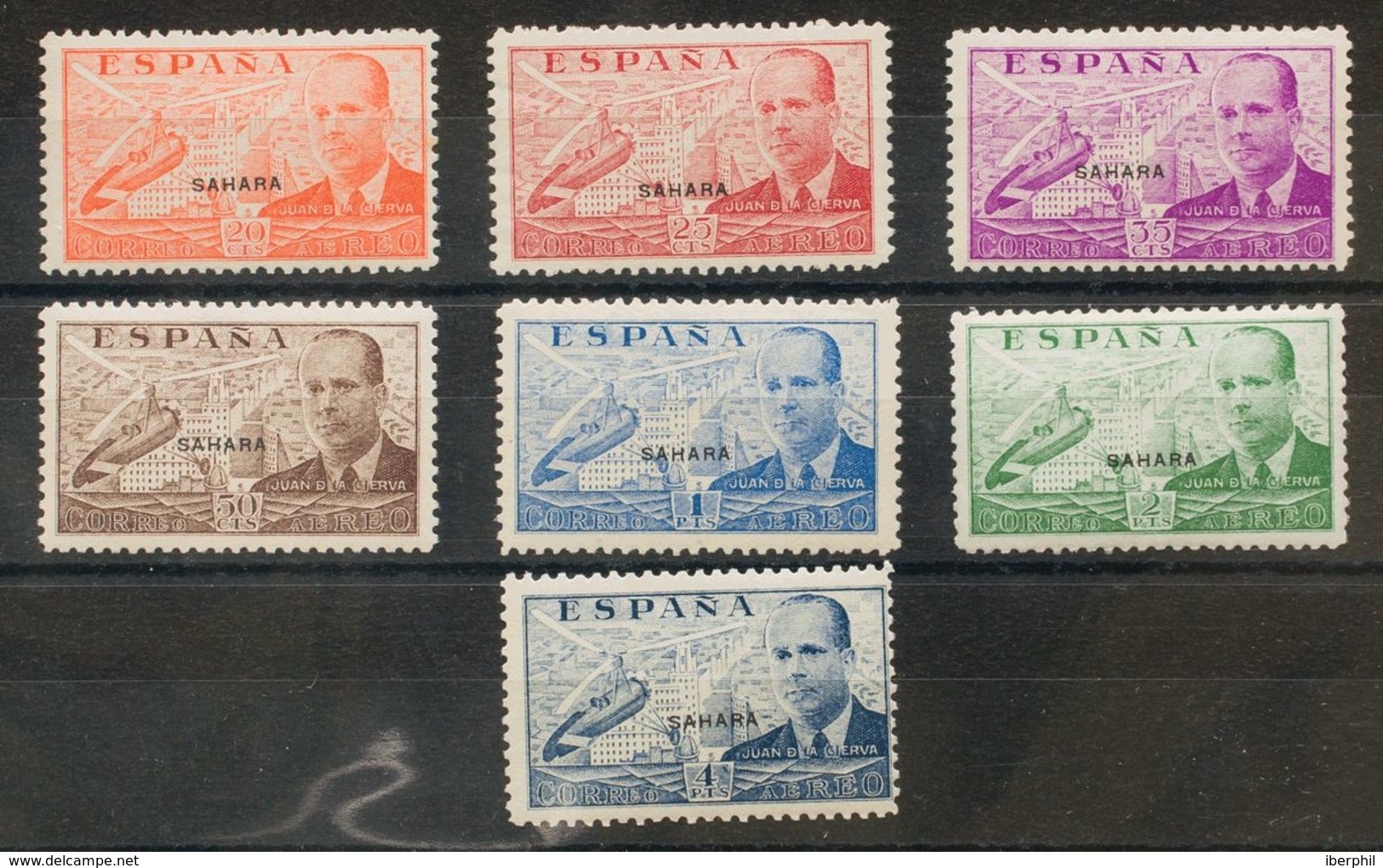 **62A/G. 1941. Serie Completa. MAGNIFICA. Edifil 2013: 110 Euros - Andere & Zonder Classificatie