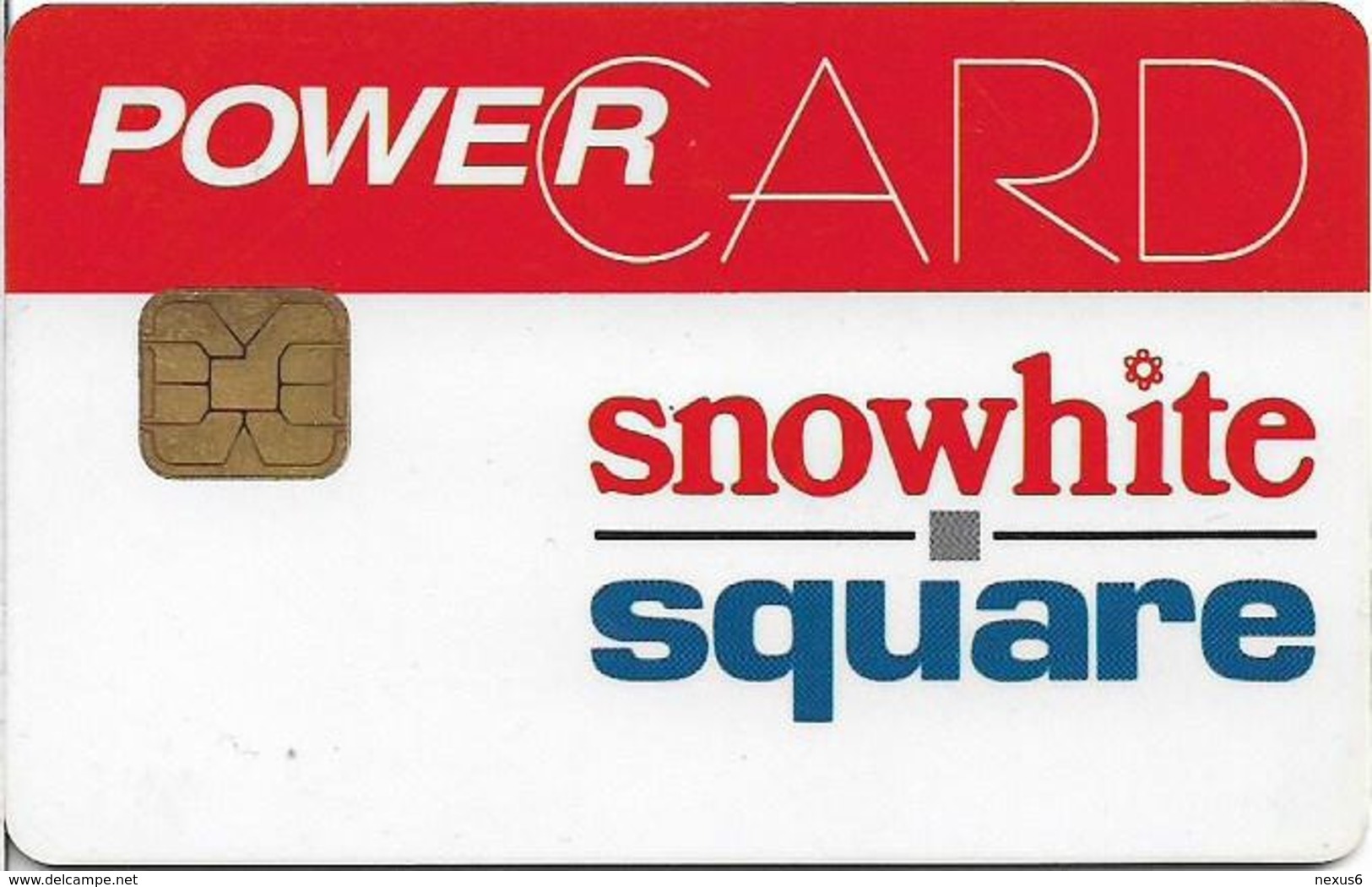 India - Snowhite Square Stores Chip Used PowerCard - Sonstige & Ohne Zuordnung