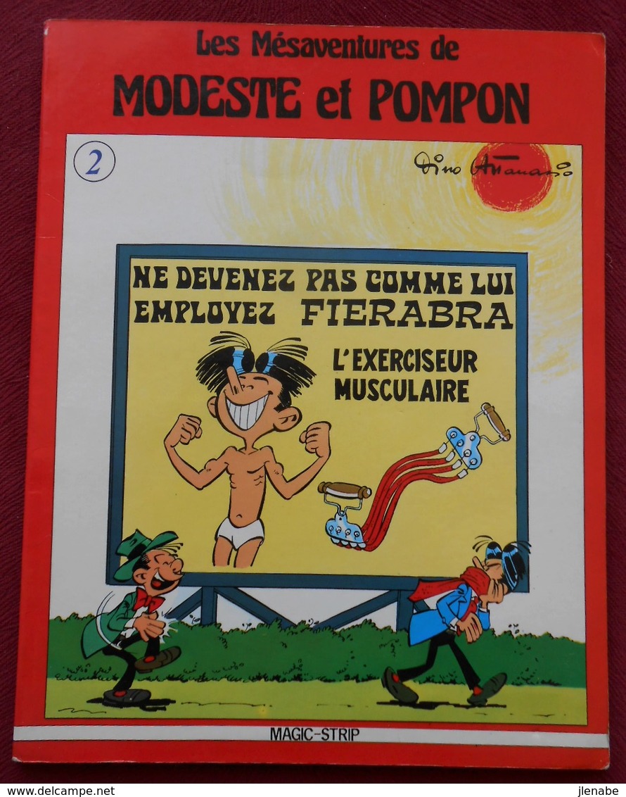 Modeste Et Pompon N°2 EO 1980 Par Dino ATANASIO - Modeste Et Pompon