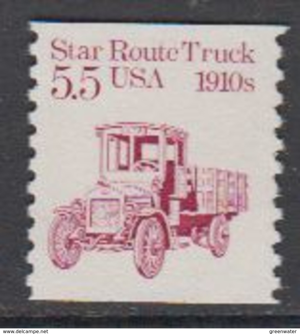 USA 1985 Star Route Truck 1910s 1v ** Mnh (43129) - Ongebruikt