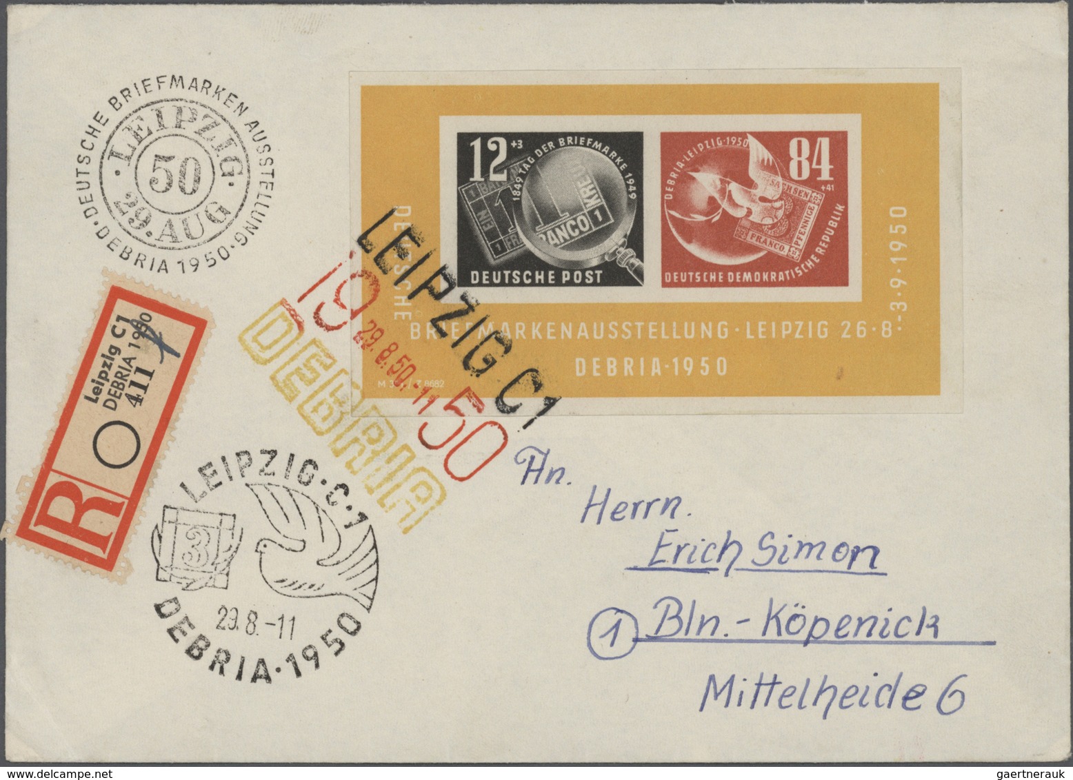 Nachlässe: 1900/1990, Nachlass Mit Einer Gestempelt Augenscheinlich Bis Auf 80 Pfg. Köpfe Lack, Komp - Mezclas (min 1000 Sellos)