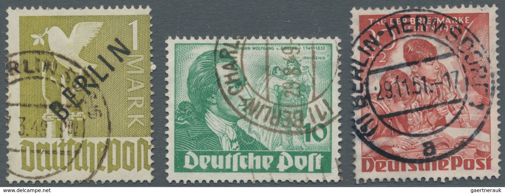 Nachlässe: 1872/1990, Sammlernachlass In 5 Alben Und Diversen Steckkarten. Dabei Eine Berlinsammlung - Lots & Kiloware (mixtures) - Min. 1000 Stamps