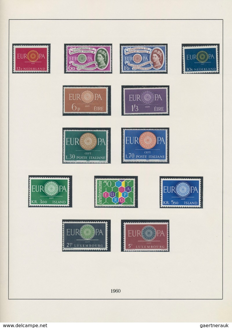 Wunderkartons: 1949/1977, 10 Alben Mit Teilsammlungen Bundesrepublik Deutschland, Berlin, Europa CEP - Kilowaar (min. 1000 Zegels)