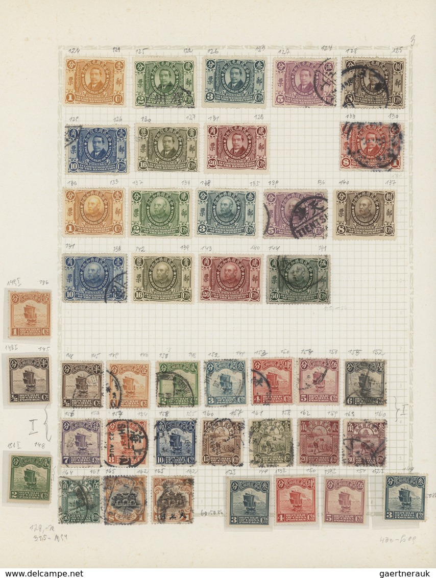 China: 1878/1933, Collection Of The Empire And Early Republic, Including The Large And Small Dragons - Otros & Sin Clasificación
