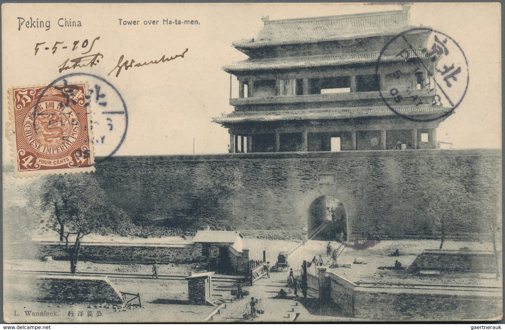 China - Besonderheiten: 1900/25 (ca.), 30 Ppc With Peking City Scenes, 9 Mint, Otherwise Commerciall - Andere & Zonder Classificatie