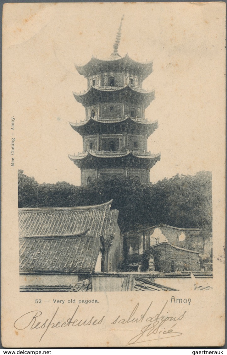 China - Besonderheiten: 1900/25 (ca.), Ppc (19) Of Inner-China Cities/scenes Inc. Yunnan, Mengtsz, H - Andere & Zonder Classificatie