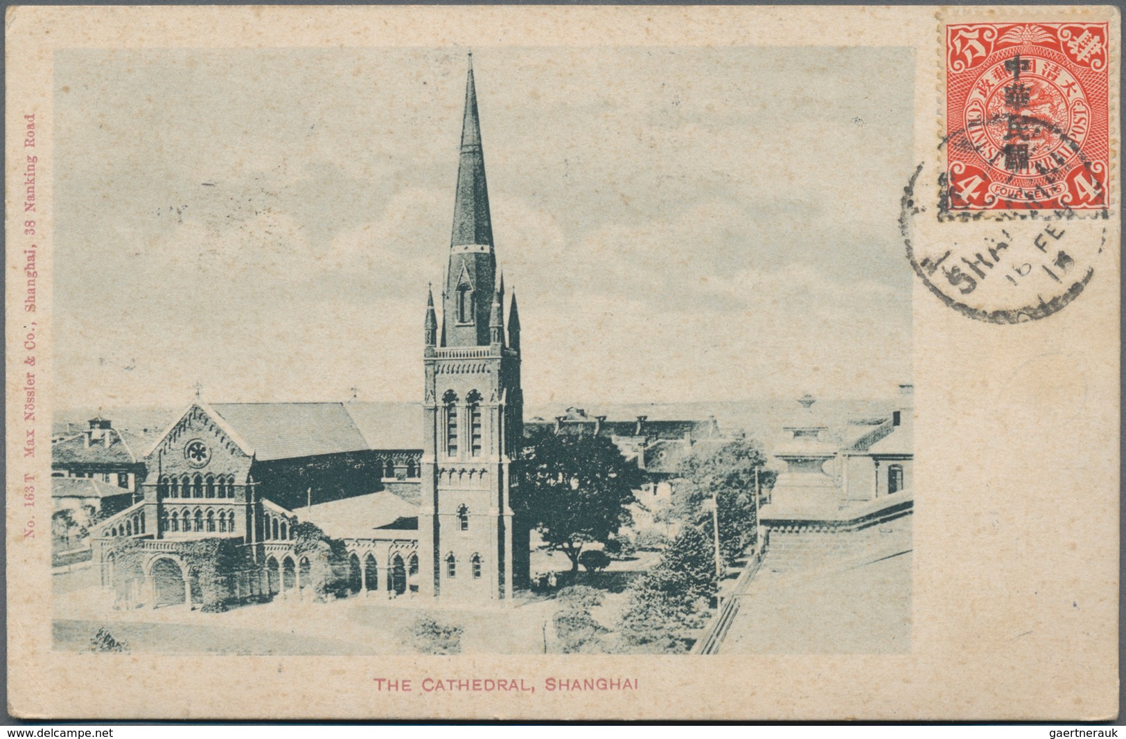 China - Besonderheiten: 1900/30 (ca.), 17 ppc with Shanghai city (both western settlements and old c