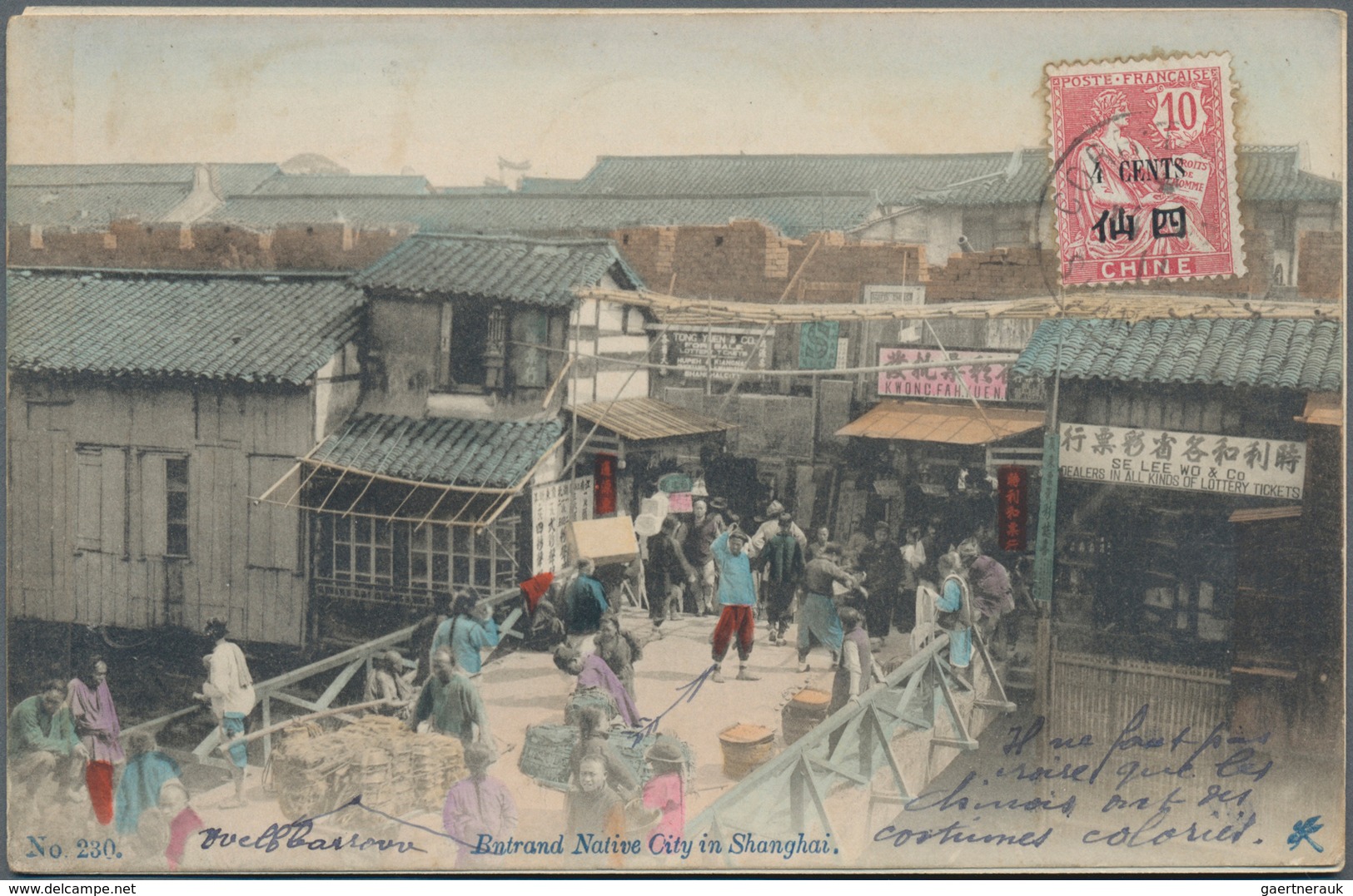 China - Besonderheiten: 1900/30 (ca.), 17 ppc with Shanghai city (both western settlements and old c