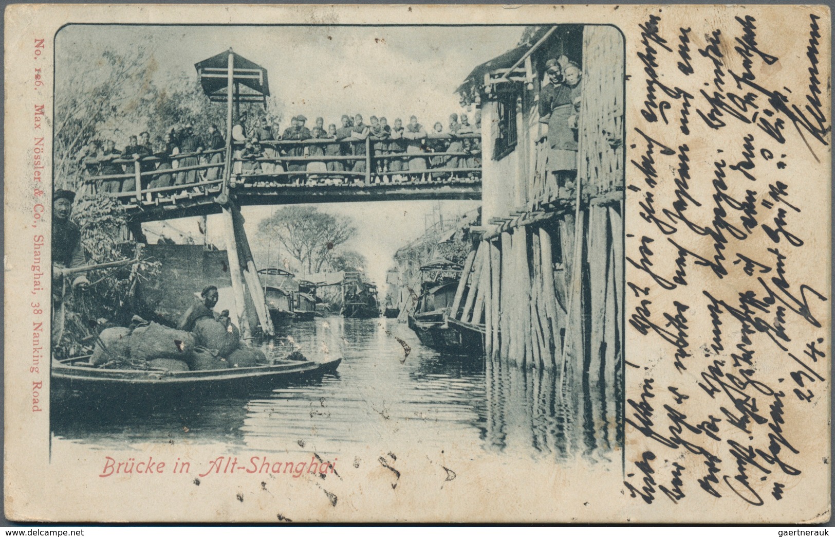 China - Besonderheiten: 1900/30 (ca.), 17 ppc with Shanghai city (both western settlements and old c