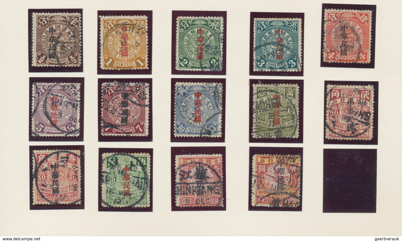 China - Volksrepublik: 1912/40, Unused Mounted Mint Or Unused No Gum As Issued And Some MNH Plus Use - Andere & Zonder Classificatie