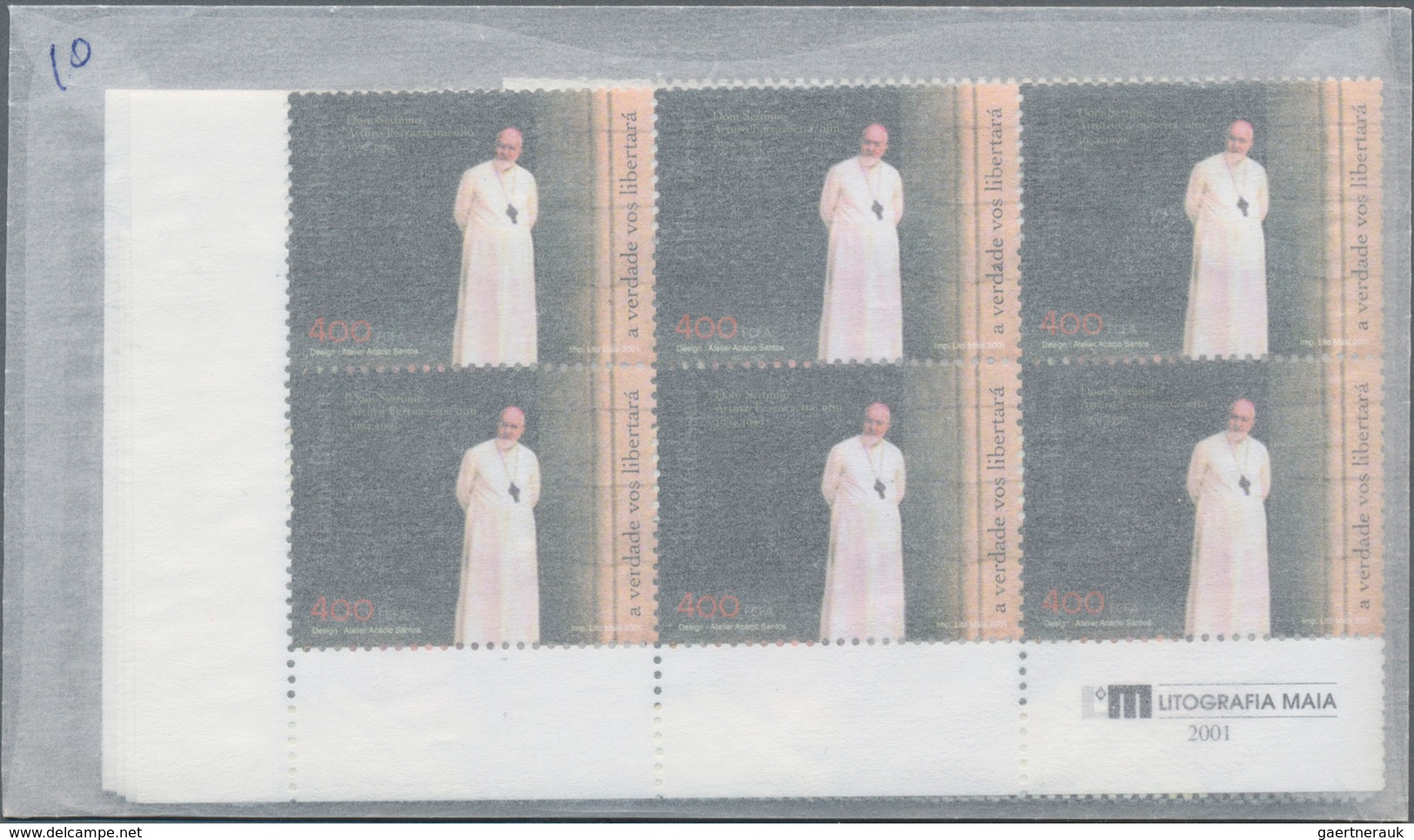 Guinea-Bissau: 2001/2002, stock of thousands of complete sets (often in units or sheets) and souveni