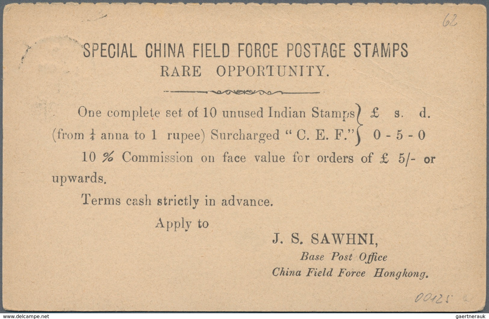 Hongkong: 1880/1953 (ca.), mainly QV/KEVII, mint/used stationery cards (30), used/cto stationery env