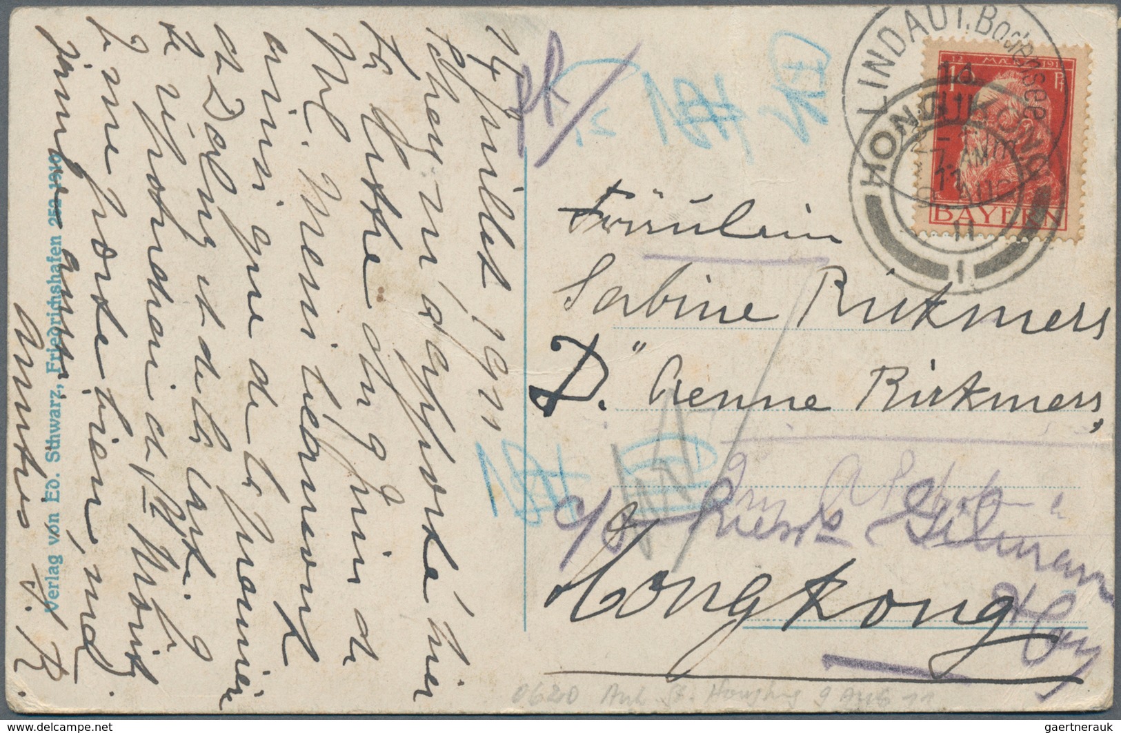 Hongkong: 1880/1953 (ca.), mainly QV/KEVII, mint/used stationery cards (30), used/cto stationery env