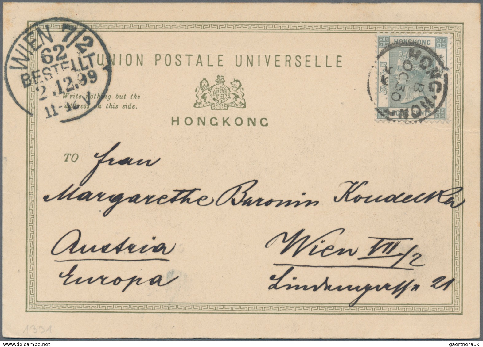 Hongkong - Besonderheiten: 1899/1945, Hong Kong Ppc (used 5, Mint 6) Inc. Yau Ma-Ti Police Station; - Andere & Zonder Classificatie