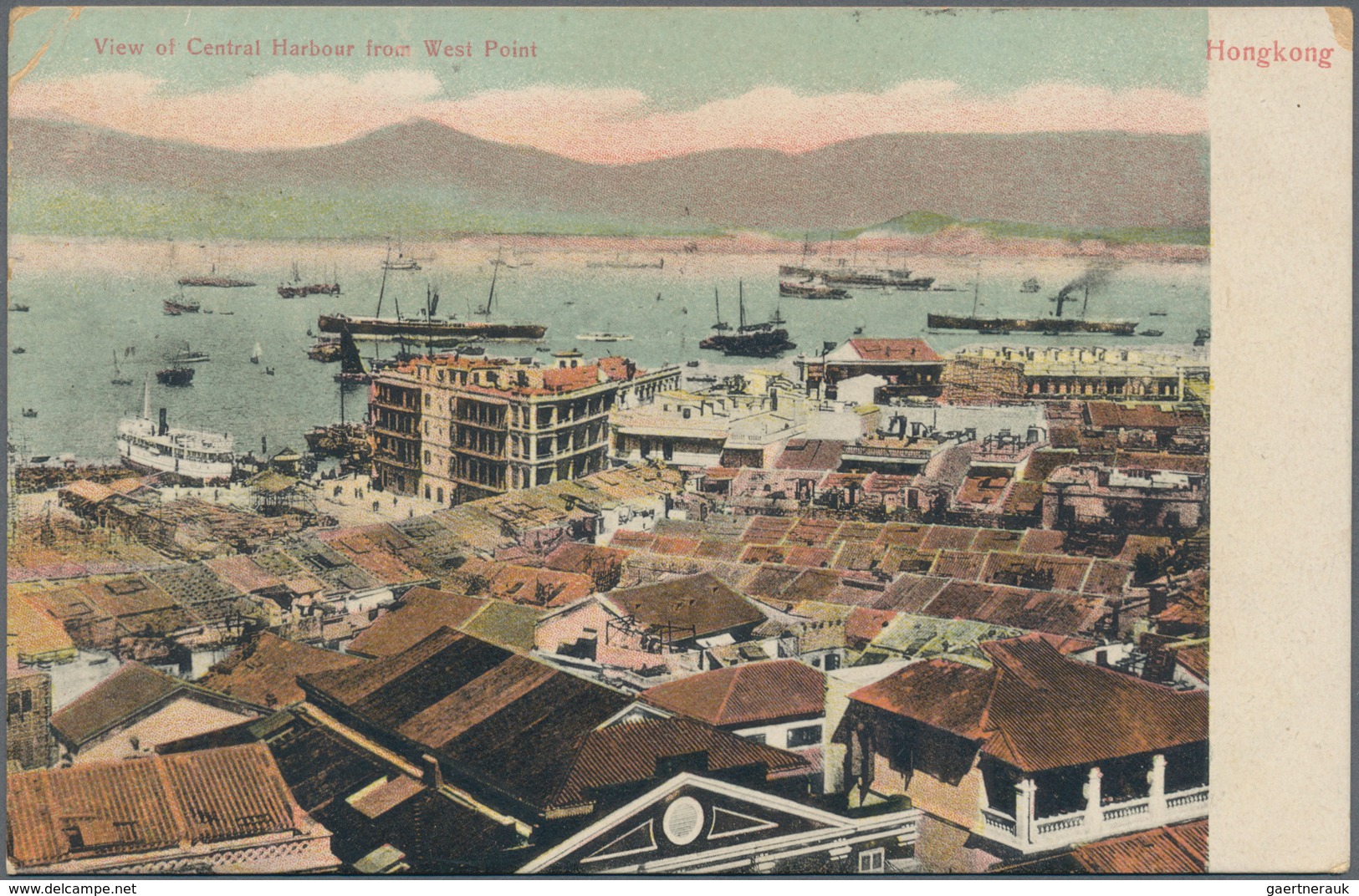 Hongkong - Besonderheiten: 1899/1945, Hong Kong ppc (used 5, mint 6) inc. Yau Ma-Ti police station;