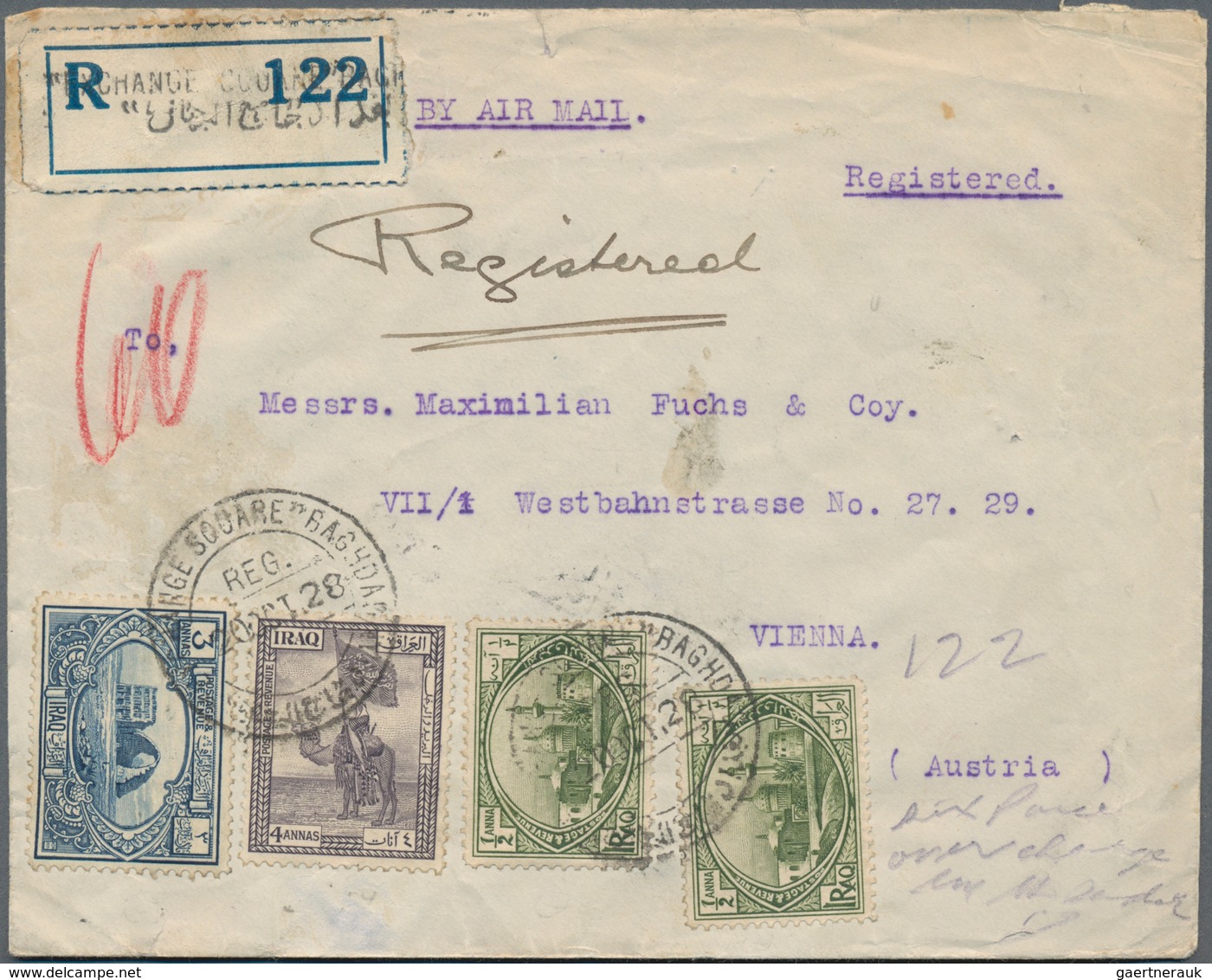 Irak: 1910/1970, 38 Covers And Cards Starting With A Letter From The Osman Empire Time, Main Focus O - Irak