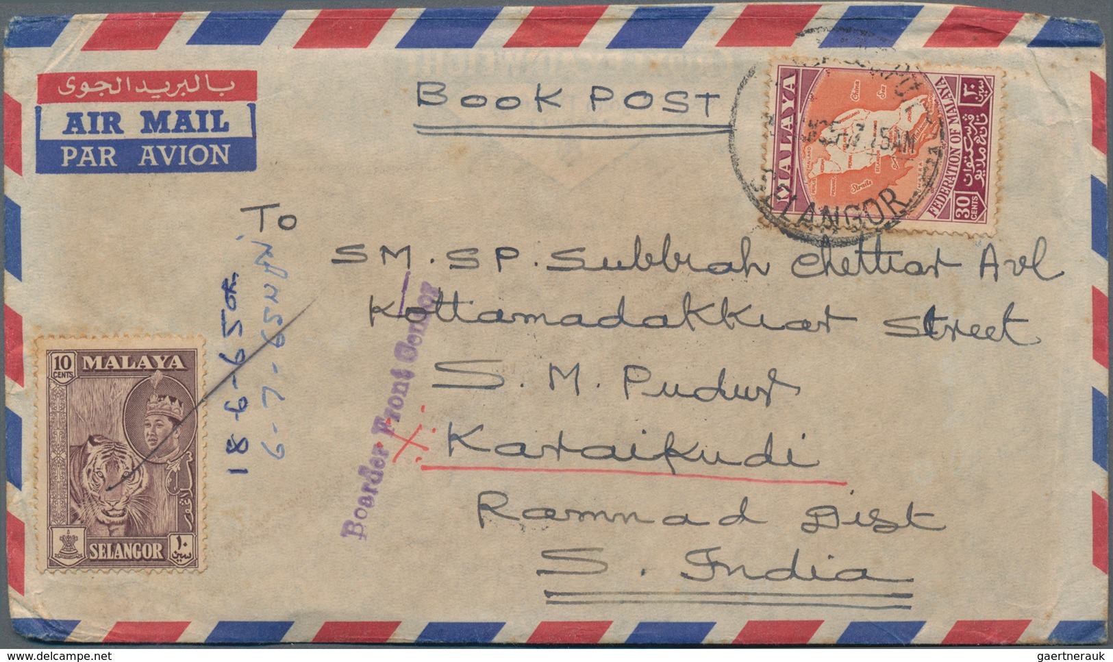 Malaiische Staaten: 1940 - 1965 (ca.), 19 Covers With Various Censorship Marks, WWII Mostly But Also - Federated Malay States