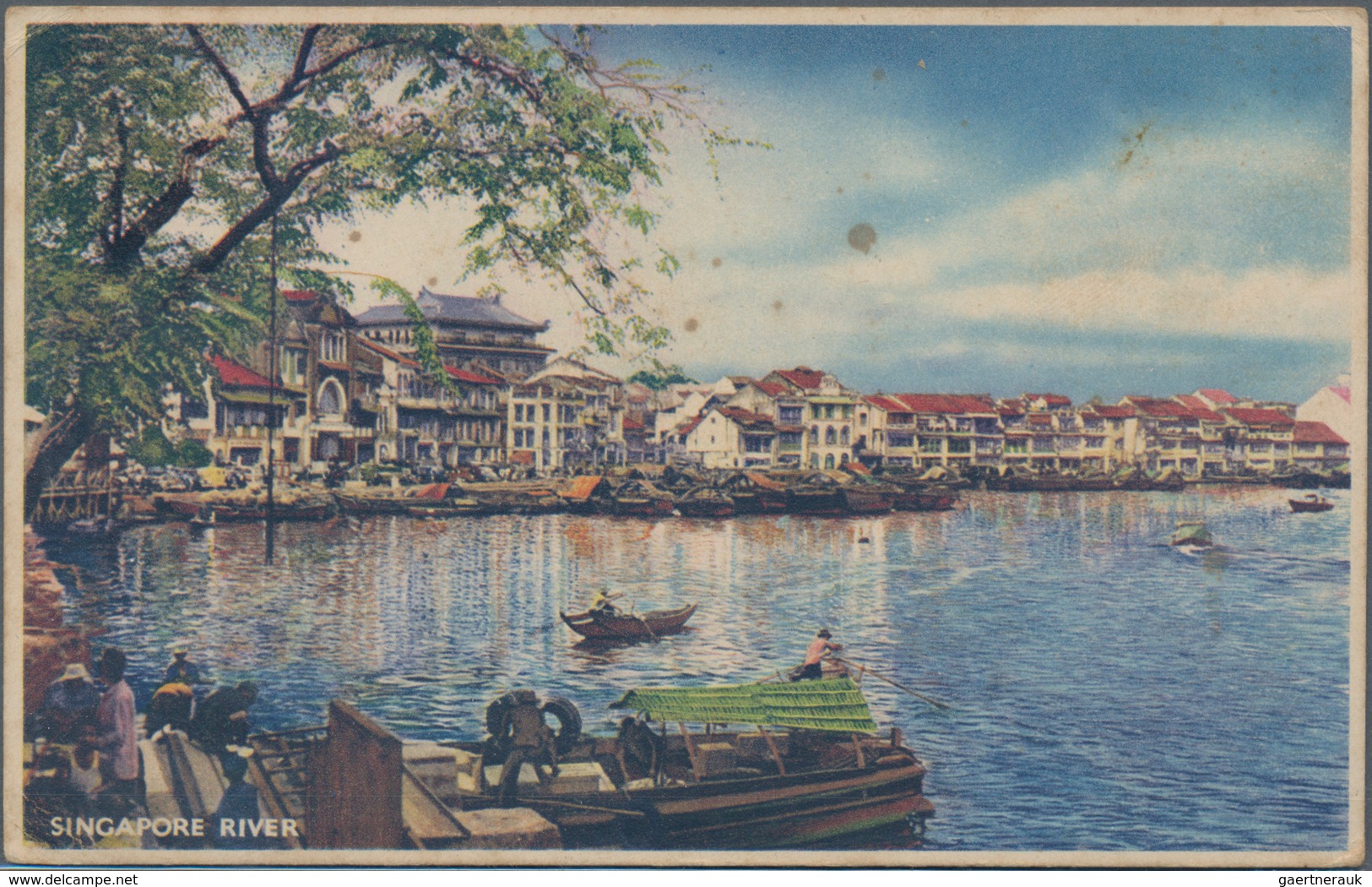 Singapur: 1990 - 1940 (ca.), Accumulation Of Ca. 230 Picture Postcards With Good Early Cards And Sce - Singapour (...-1959)