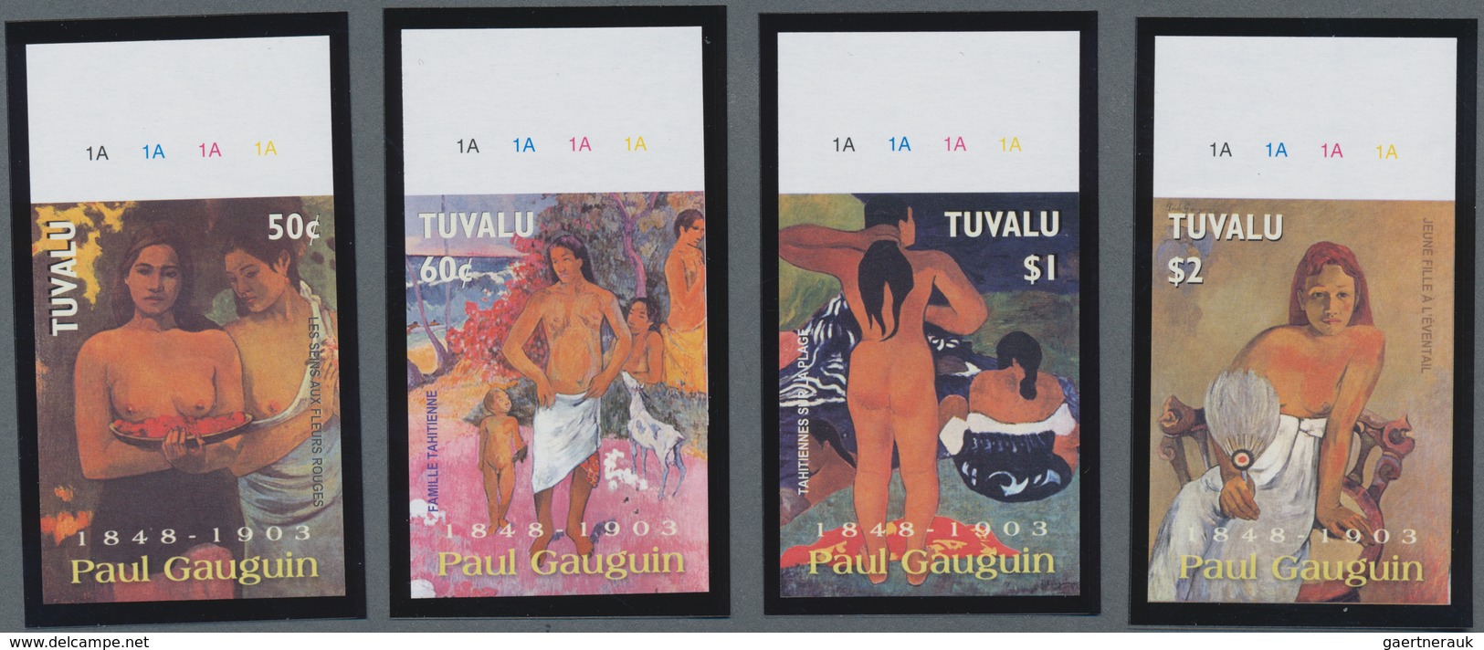 Tuvalu: 2000/2010. Nice Collection With Imperforate Mint, Nh, Issues. The Collection Contains About - Tuvalu (fr. Elliceinseln)