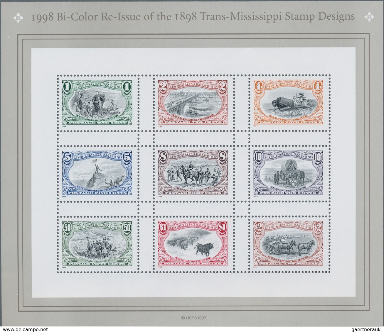 Vereinigte Staaten Von Amerika: 1997/1998, Michel Nr. 2831 In 171 Mini Sheets, Each With 12 $.60 Sta - Sonstige & Ohne Zuordnung