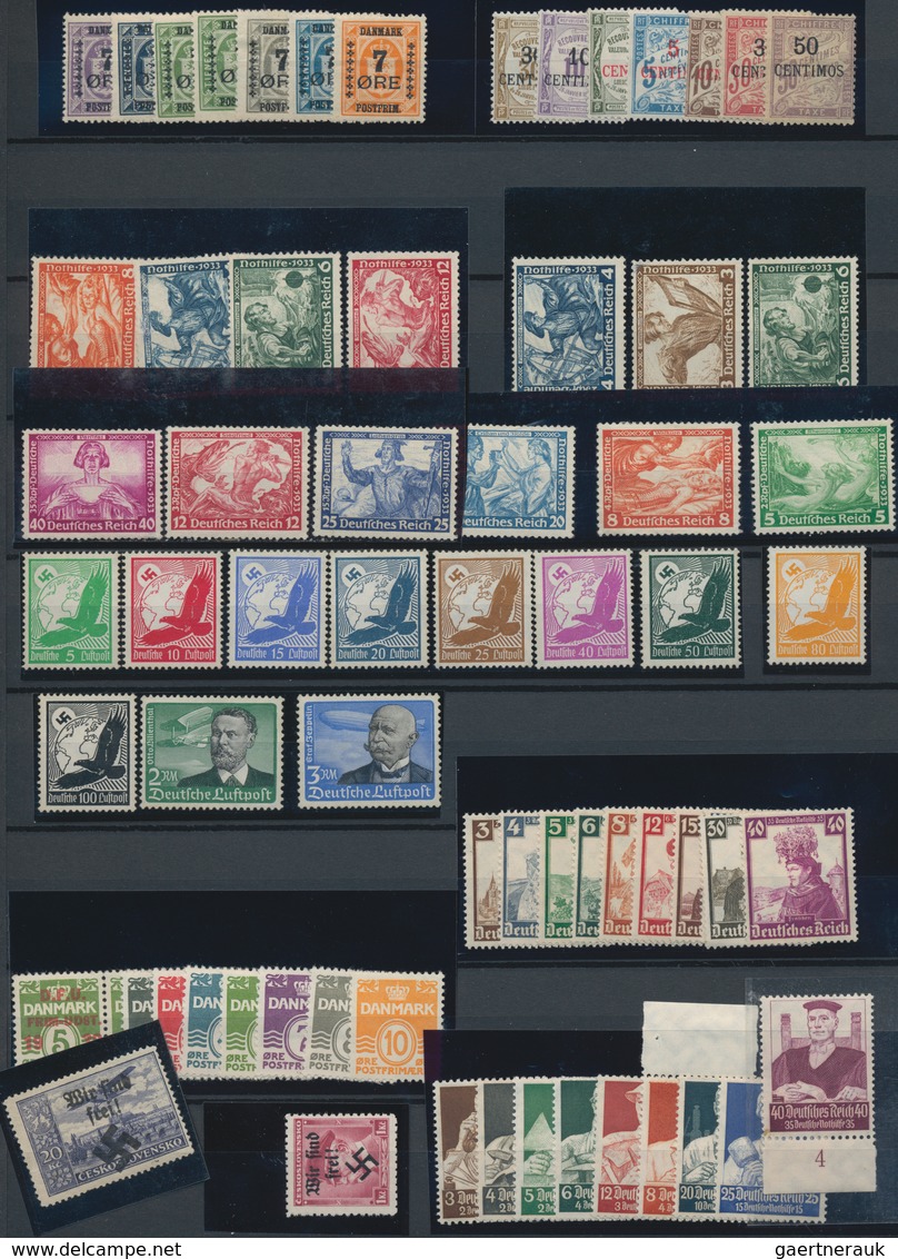 Alle Welt: 1850/1960 (ca.), used and mint collection/accumulation in three stockbooks, varied condit