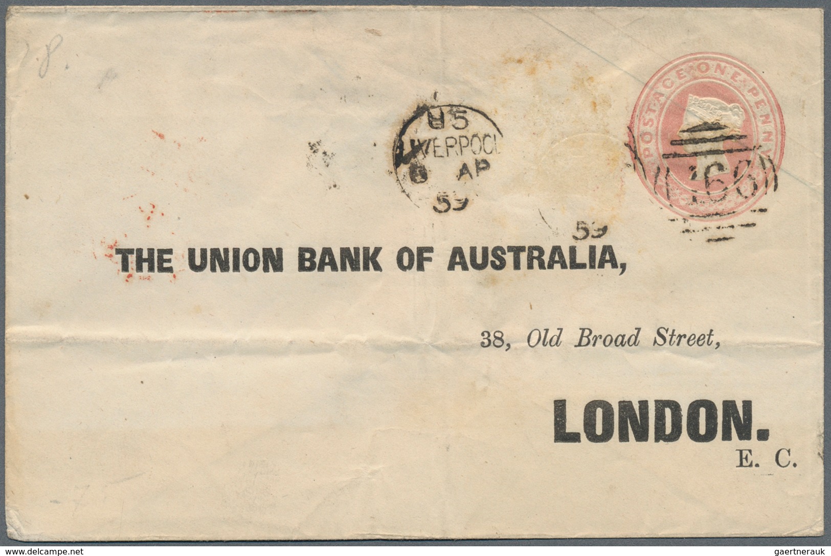 Alle Welt: 1870-1920, Postal Stationery Collection Europe & Overseas In Very Old Folder, Some Differ - Colecciones (sin álbumes)