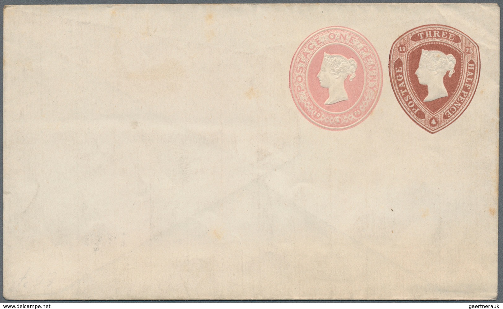 Alle Welt: 1870-1920, Postal Stationery Collection Europe & Overseas In Very Old Folder, Some Differ - Colecciones (sin álbumes)