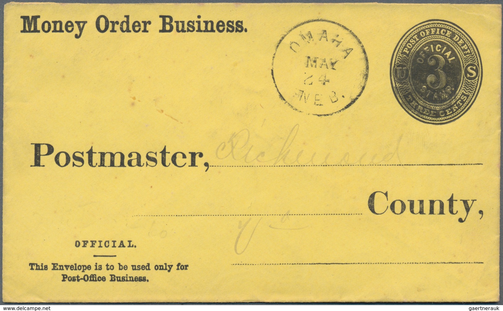 Alle Welt: 1899 - 1974 (ca.), Small Interesting Batch Of Money Orders, International Reply Coupons A - Verzamelingen (zonder Album)