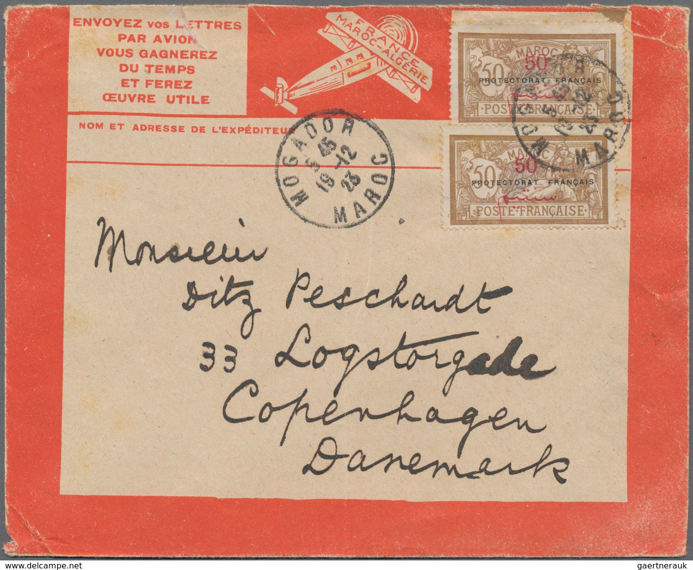 Flugpost Übersee: 1923/1945, Interesting Collection With 26 Airmail Covers From Various Countries, C - Sonstige & Ohne Zuordnung