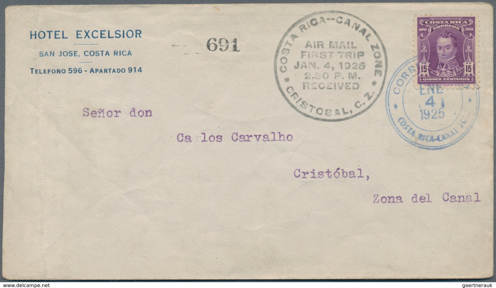 Flugpost Alle Welt: 1910 From Ca., Comprehensive Collection With Ca.100 Airmail Covers/cards, Compri - Otros & Sin Clasificación