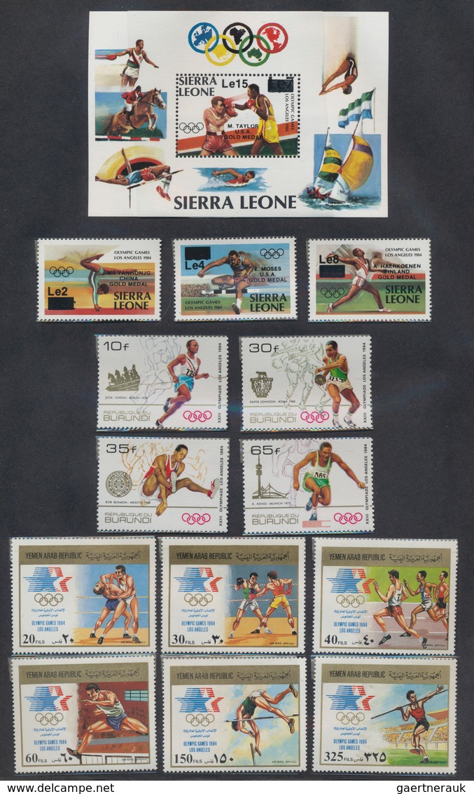 Thematik: Olympische Spiele / Olympic Games: 1960/1988, Fantastic Collection On The Olympic Games 19 - Other & Unclassified