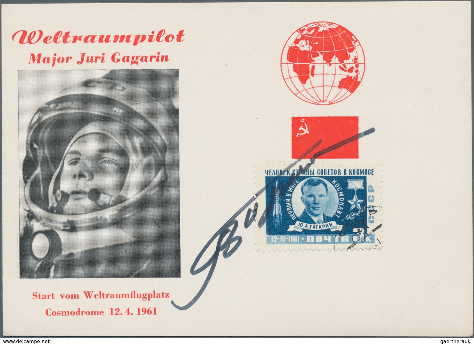 Thematik: Raumfahrt / Astronautics: 1980/2015 (ca.), SIGNATURES Of Astronauts/Cosmonauts, Assortment - Andere & Zonder Classificatie