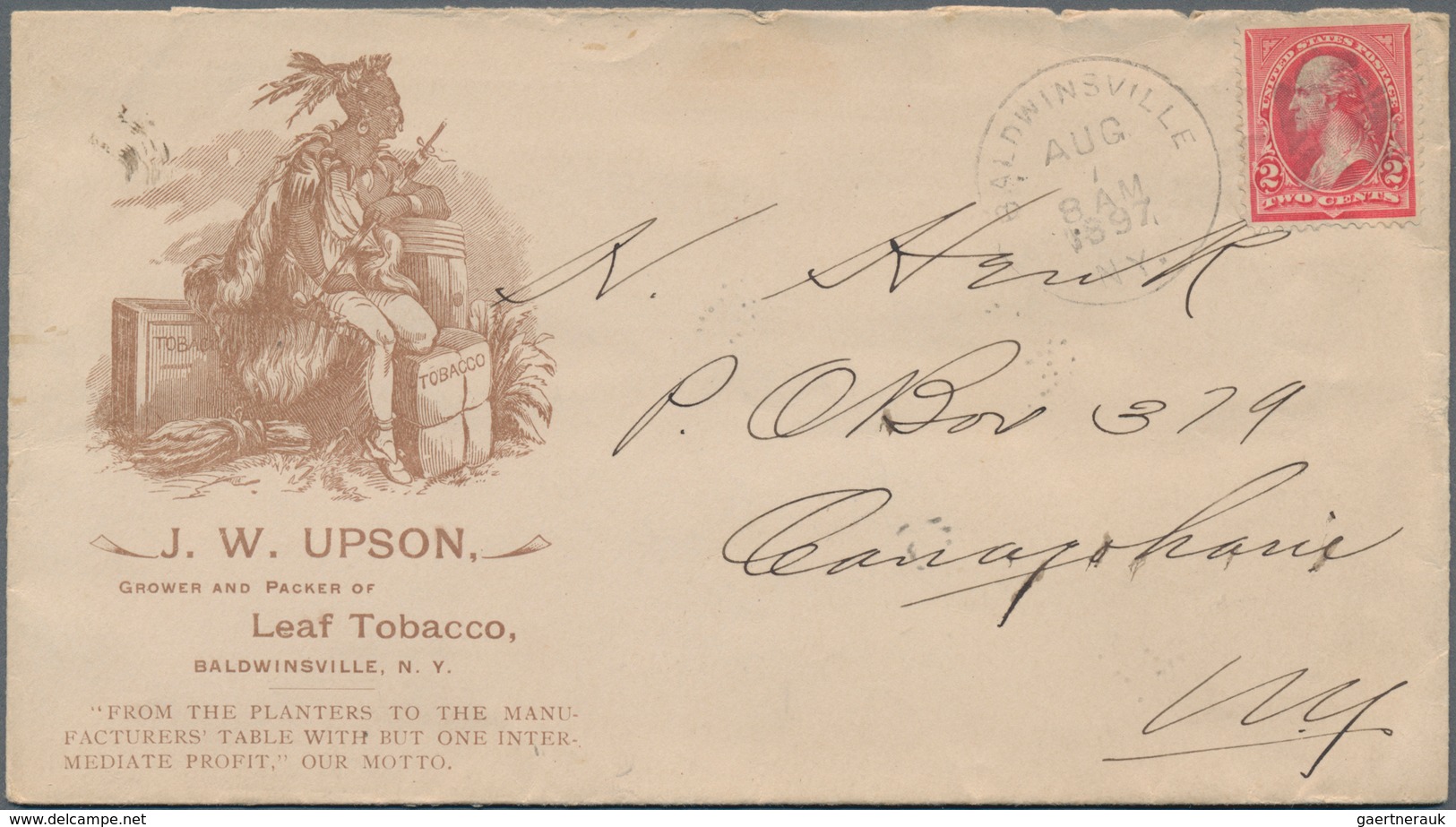 Thematik: Tabak / tobacco: 1880/2000 (ca.), holding of apprx. 220 thematic covers/cards, incl. many