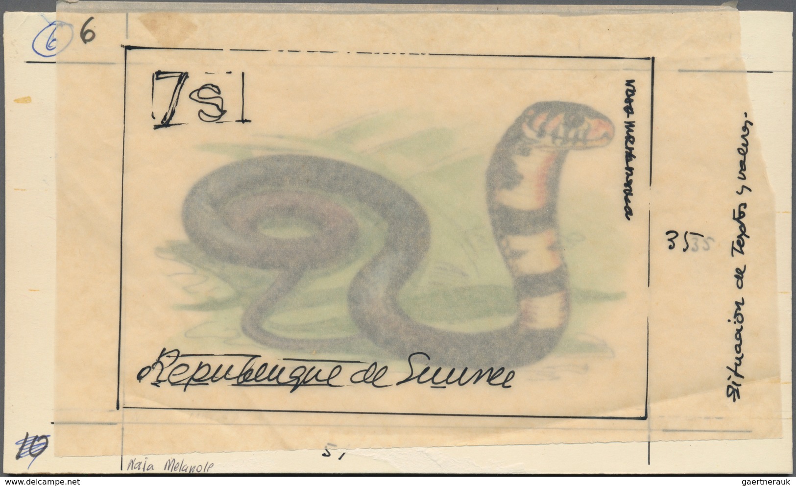 Thematik: Tiere-Reptilien / Animals-reptiles: 1833/2014 (ca.), SNAKES, Comprehensive Thematic Collec - Andere & Zonder Classificatie