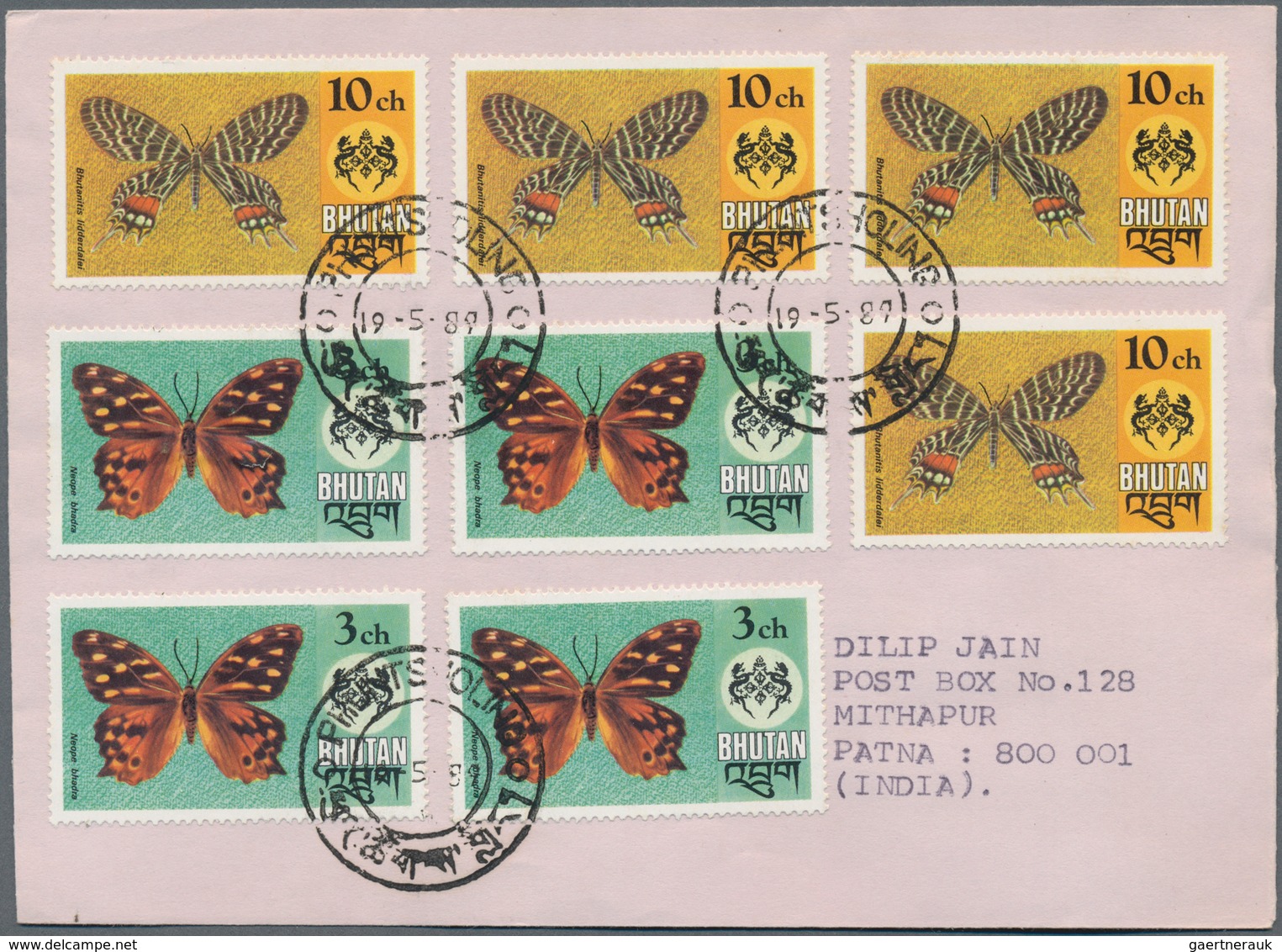 Thematik: Tiere-Schmetterlinge / animals-butterflies: 1870/2000 (ca.), sophisticated holding of appr