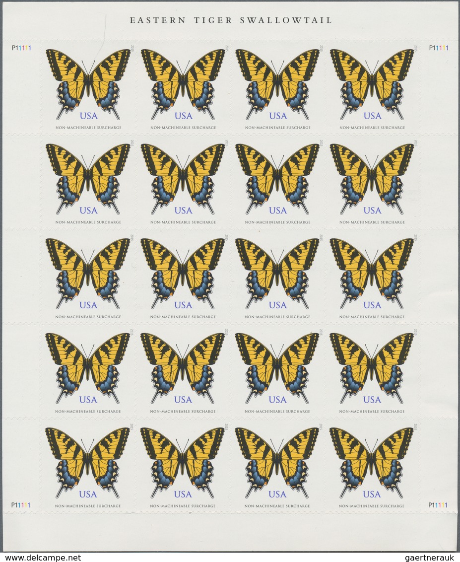 Thematik: Tiere-Schmetterlinge / Animals-butterflies: 1960/2015 (ca.), Comprehensive MNH Accumulatio - Schmetterlinge